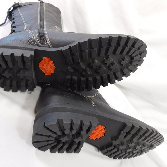 Ladies Harley Davidson Leather Boots - Picture 5 of 6